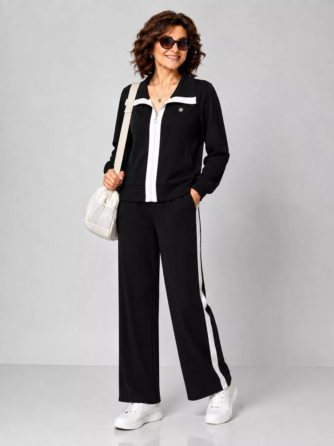 Women’s Casual Two Piece Tracksuit Set
