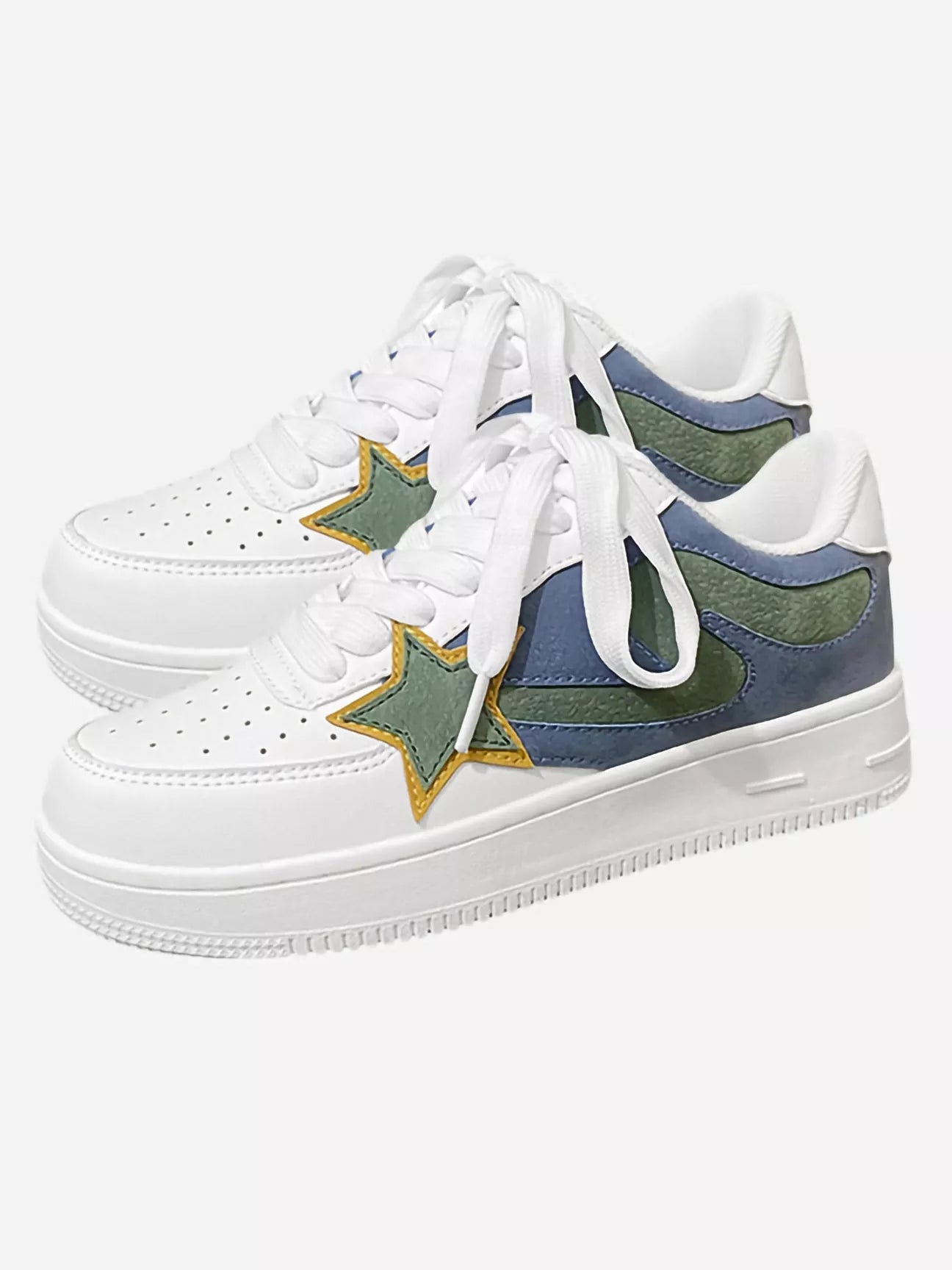 Niceprimes American Star Element Thick Bottom Couple Sneakers