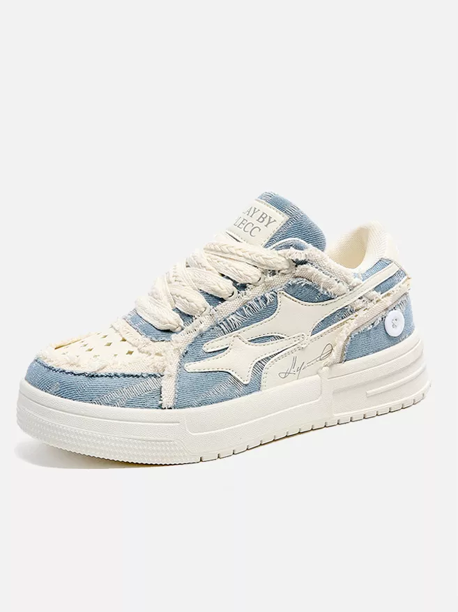 Niceprimes Casual White Board Sneakers