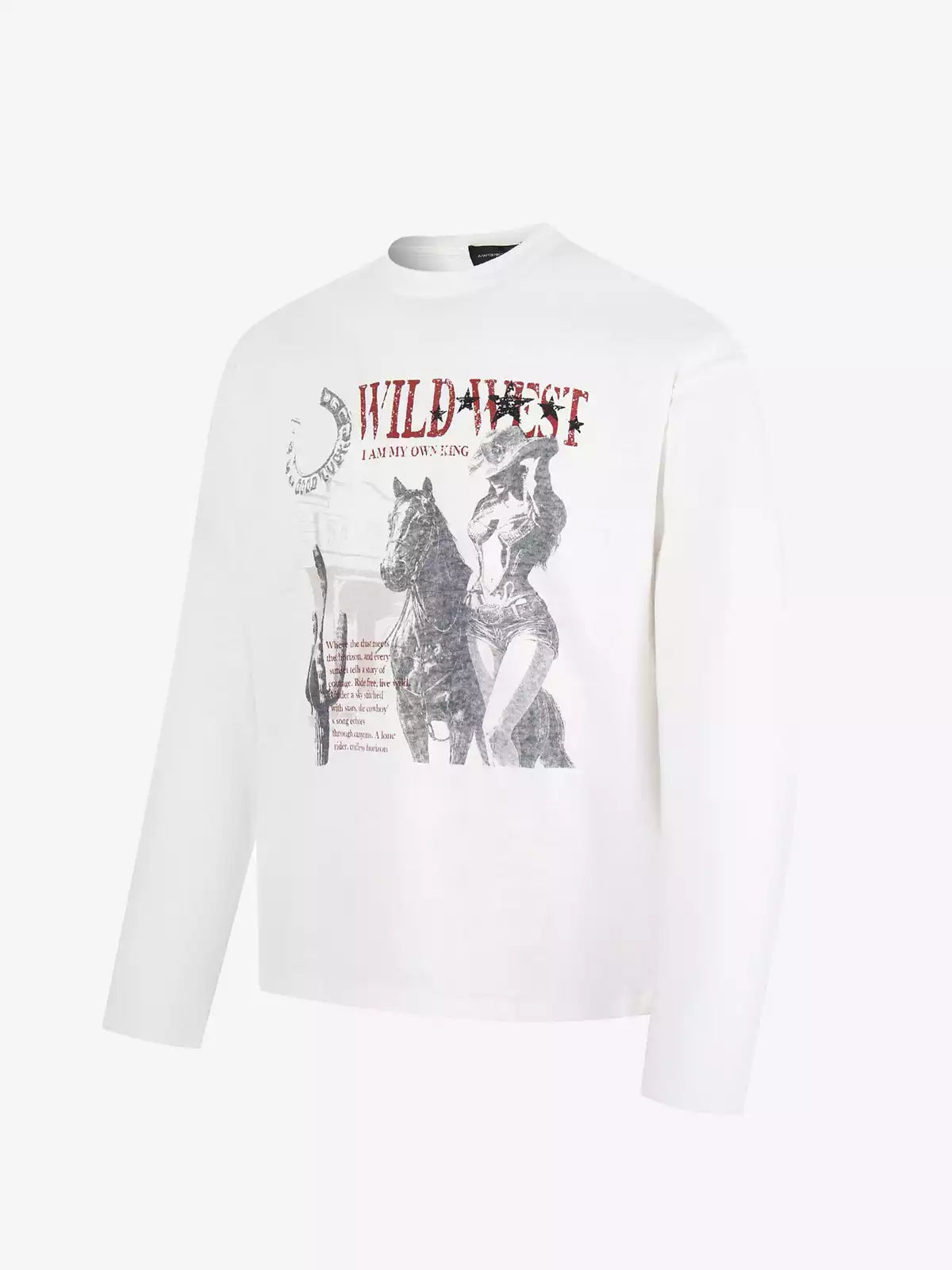 Vintage Western Graphic Long Sleeve Tee