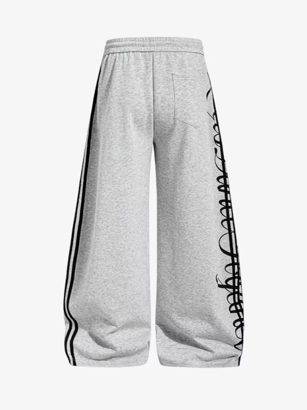 Script Stripe Baggy Sweatpants
