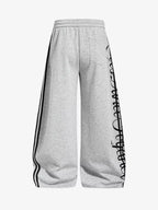 Script Stripe Baggy Sweatpants