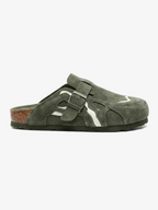 Niceprimes Suede Buckle Strap Streetwear Clogs