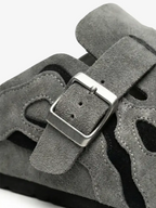 Niceprimes Suede Buckle Strap Streetwear Clogs