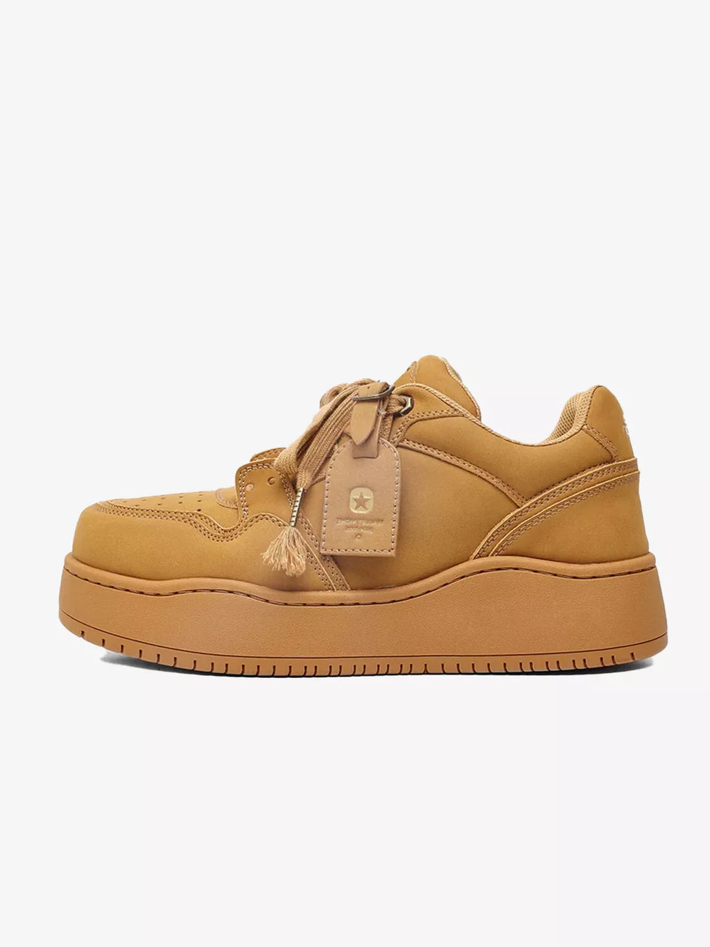Niceprimes Vintage Suede Platform Sneakers
