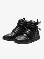 Niceprimes Dark Academia Star Badge High-Top Sneakers