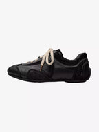 Niceprimes Retro Panel Low-Top Racing Driving Sneakers