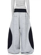 Layered Contrast Stripe Sweatpants