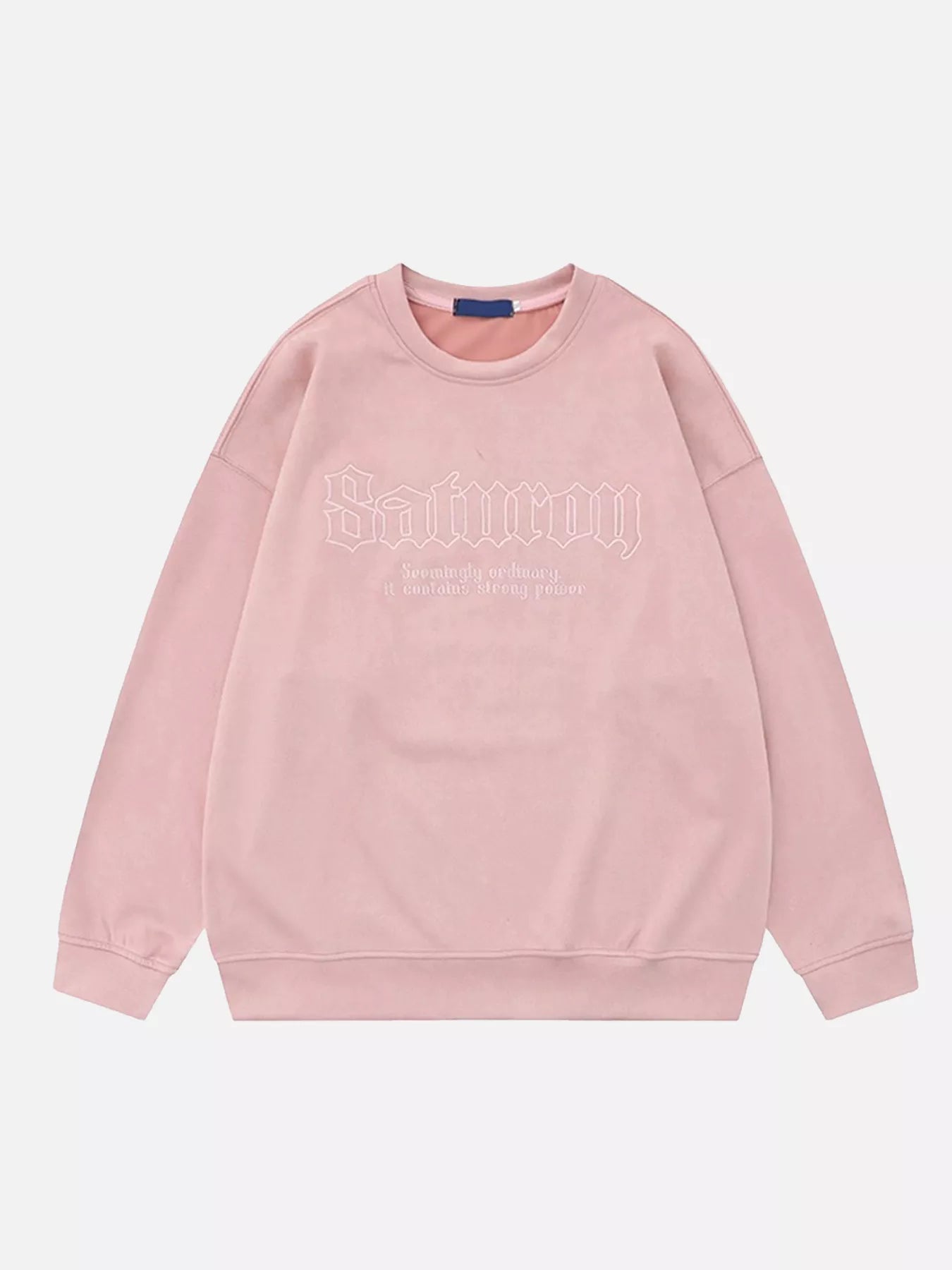 Niceprimes Embroidered Pullover Sweatshirt