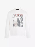 Vintage Western Graphic Long Sleeve Tee