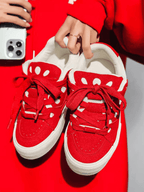 Niceprimes Grid Panel Chunky Streetwear Shoes