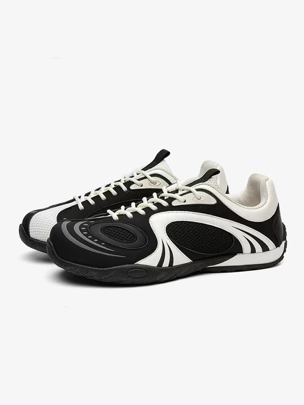 Retro Chunky Mesh Low-Top Sneakers