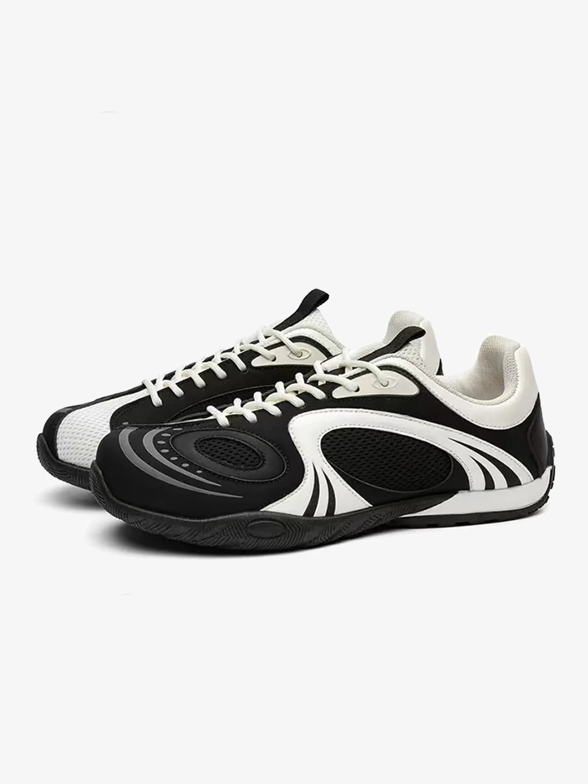 Retro Chunky Mesh Low-Top Sneakers