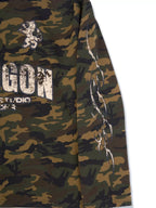 Vintage Camo Graphic Long Sleeve Tee