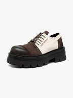 Niceprimes Dark Aesthetic Chunky Lug-Sole Platform Shoes