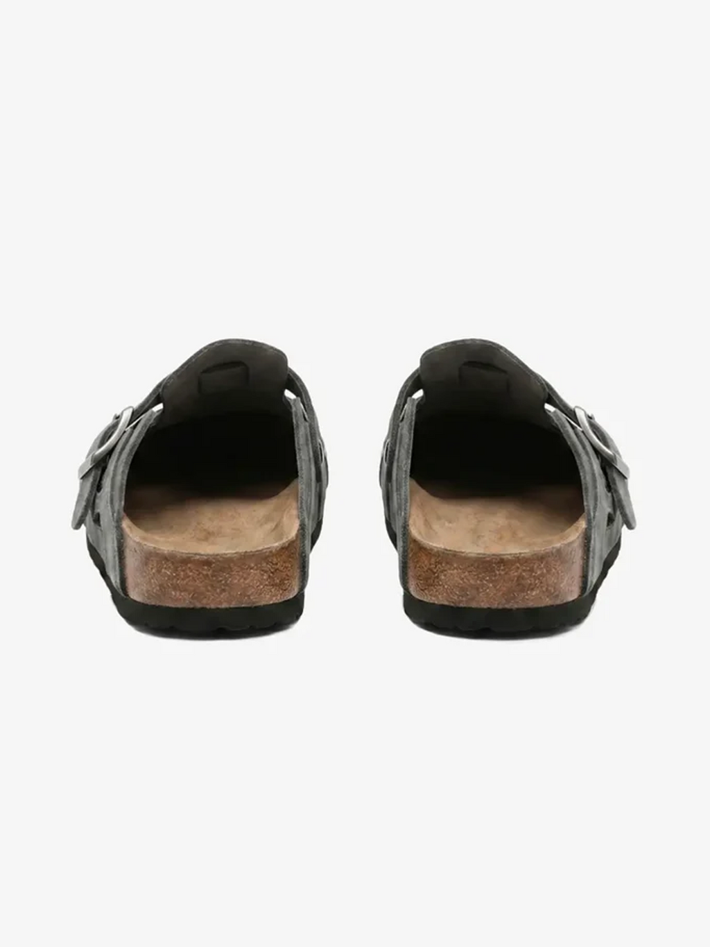 Niceprimes Suede Buckle Strap Streetwear Clogs