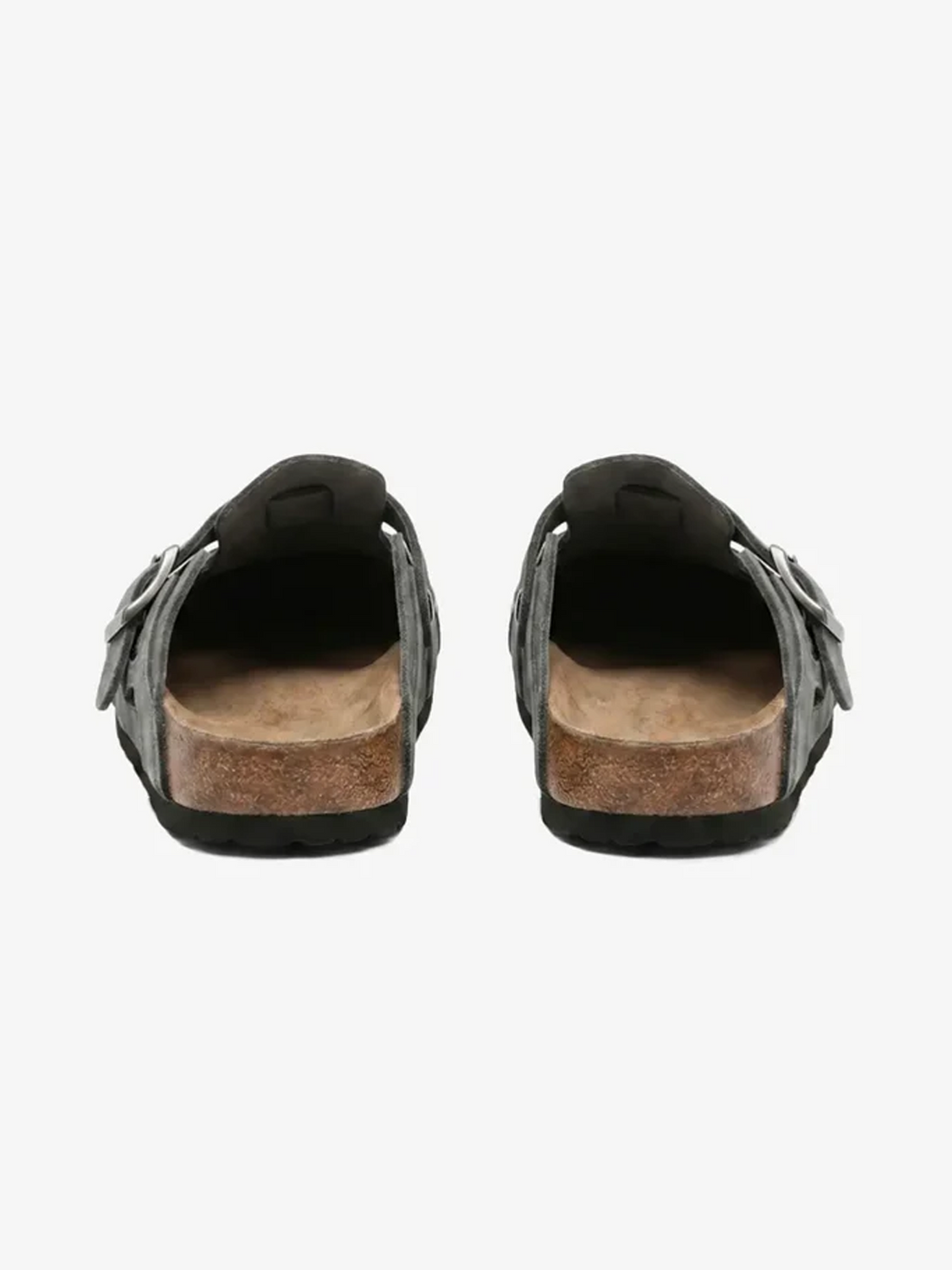 Niceprimes Suede Buckle Strap Streetwear Clogs