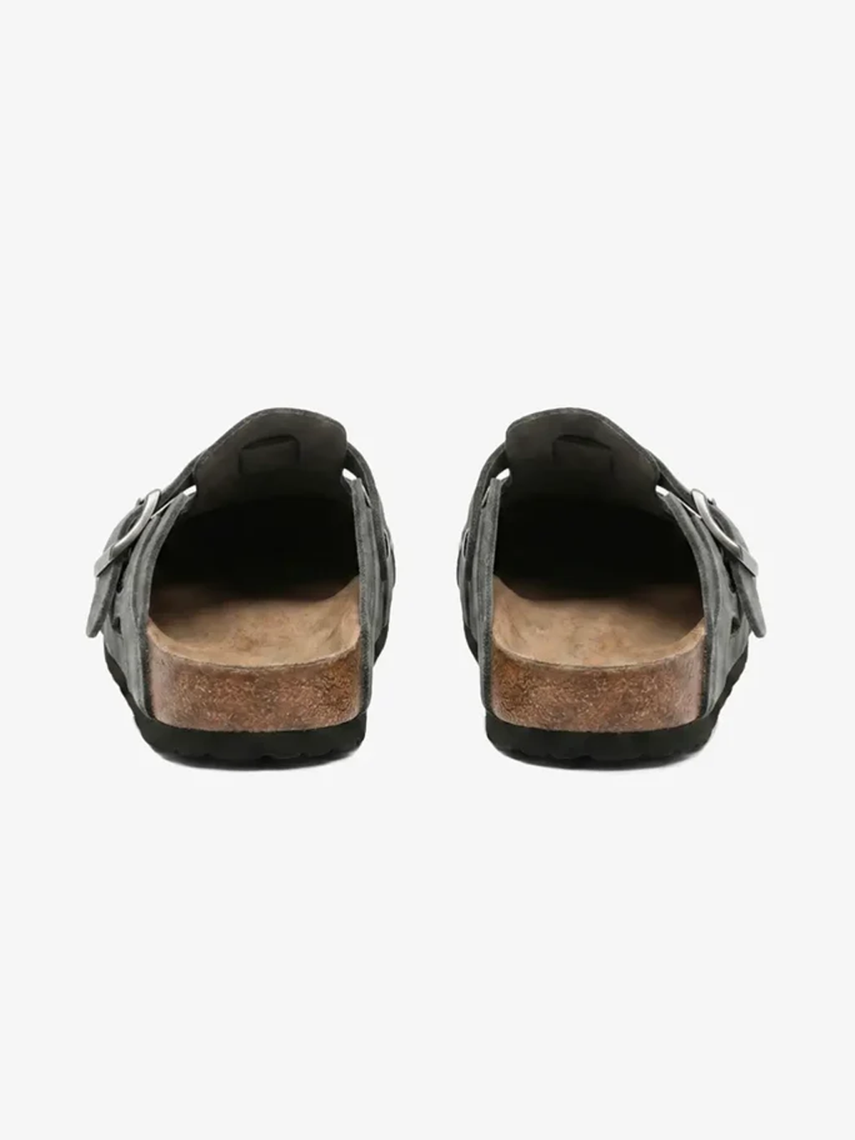 Niceprimes Suede Buckle Strap Streetwear Clogs