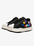 Niceprimes Rainbow Star Patch Chunky Platform Sneaker
