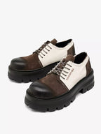 Niceprimes Dark Aesthetic Chunky Lug-Sole Platform Shoes