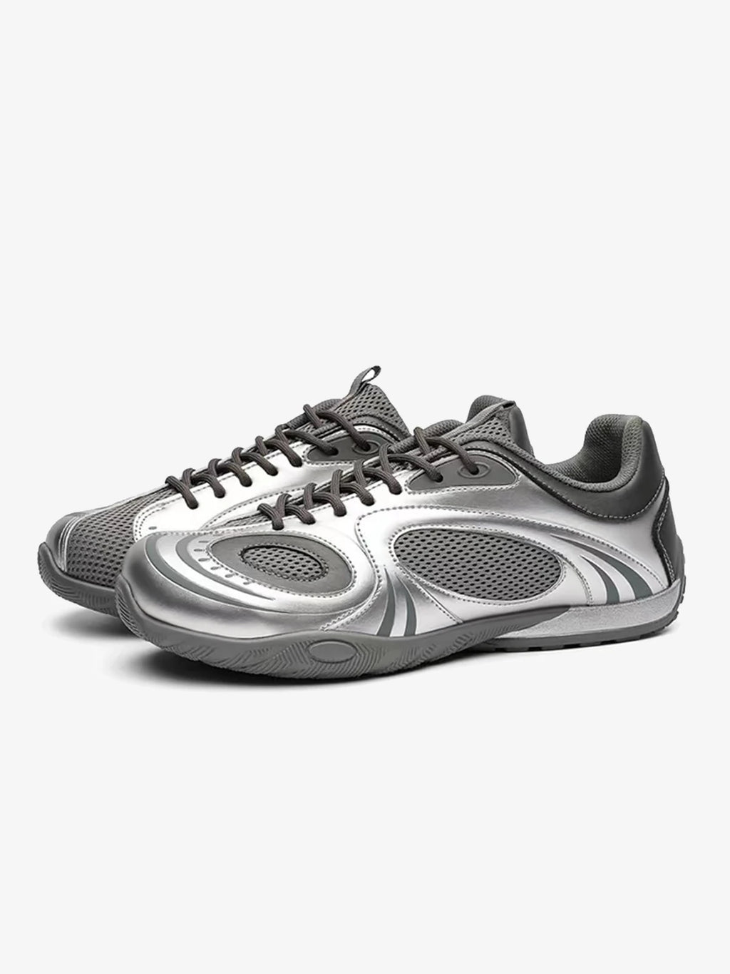 Retro Chunky Mesh Low-Top Sneakers