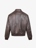 Leather Multi-Pocket Biker Jacket