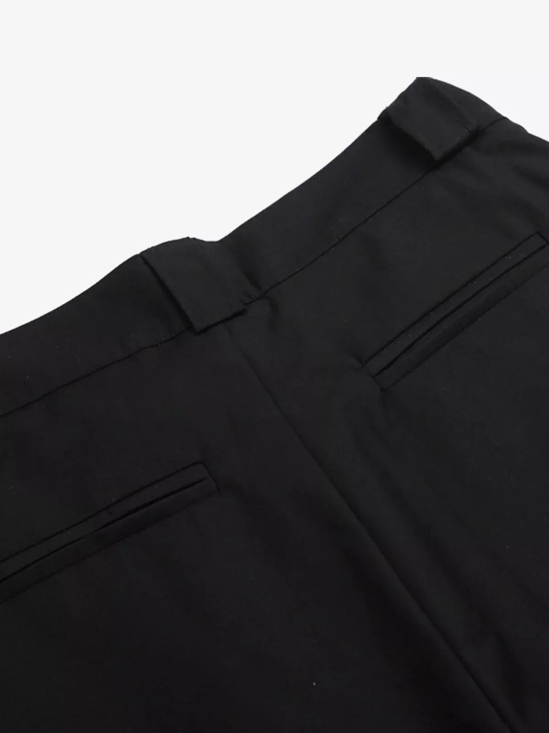 Vintage Deconstructed Pleated Shorts