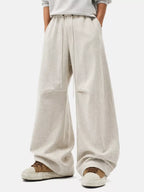 Cotton Linen Wide-leg Pants
