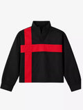 Red Cross Graphic Long Sleeve Tee
