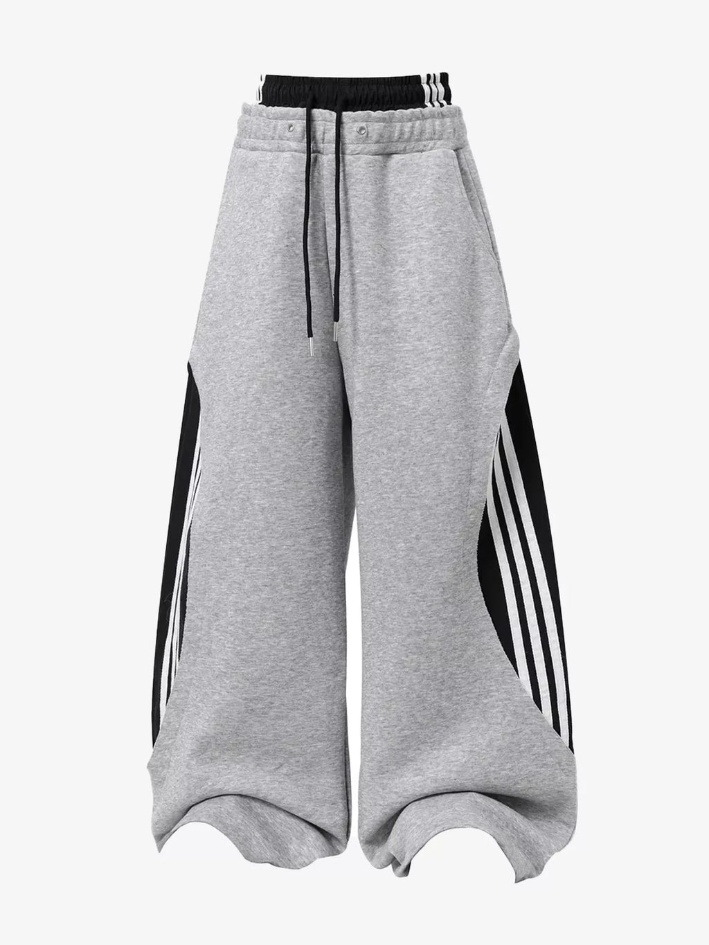 Layered Contrast Stripe Sweatpants