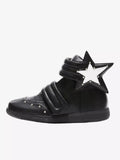 Niceprimes Dark Academia Star Badge High-Top Sneakers