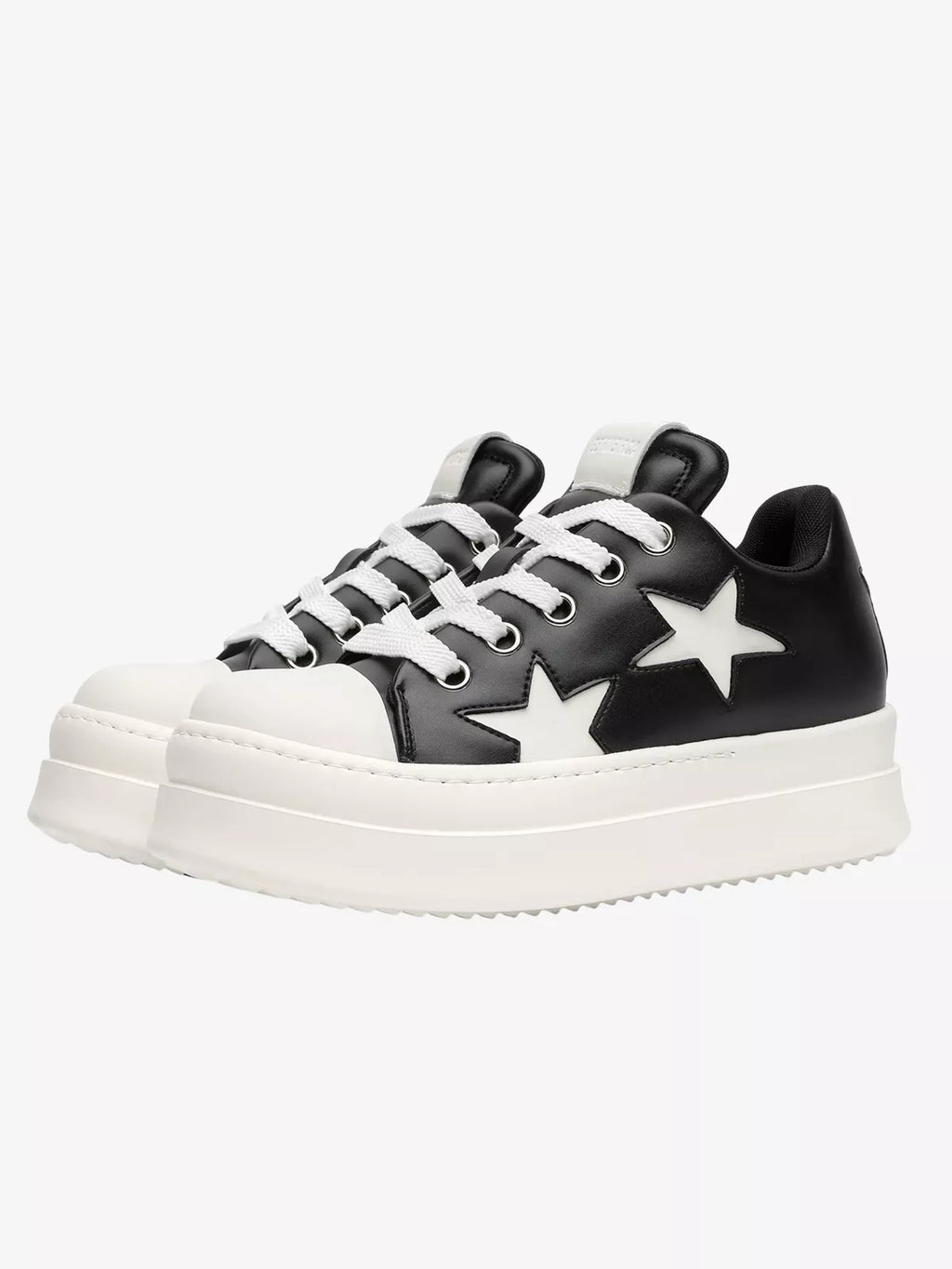 Niceprimes Pastel Star Leather Platform Sneaker