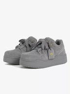 Niceprimes Vintage Suede Platform Sneakers