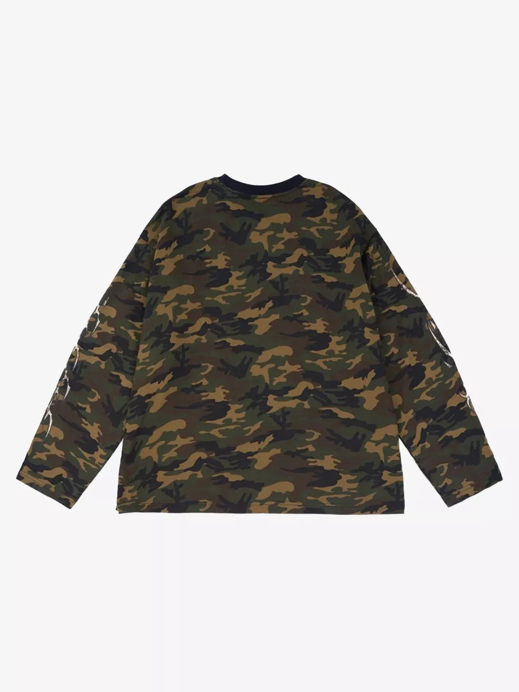 Vintage Camo Graphic Long Sleeve Tee