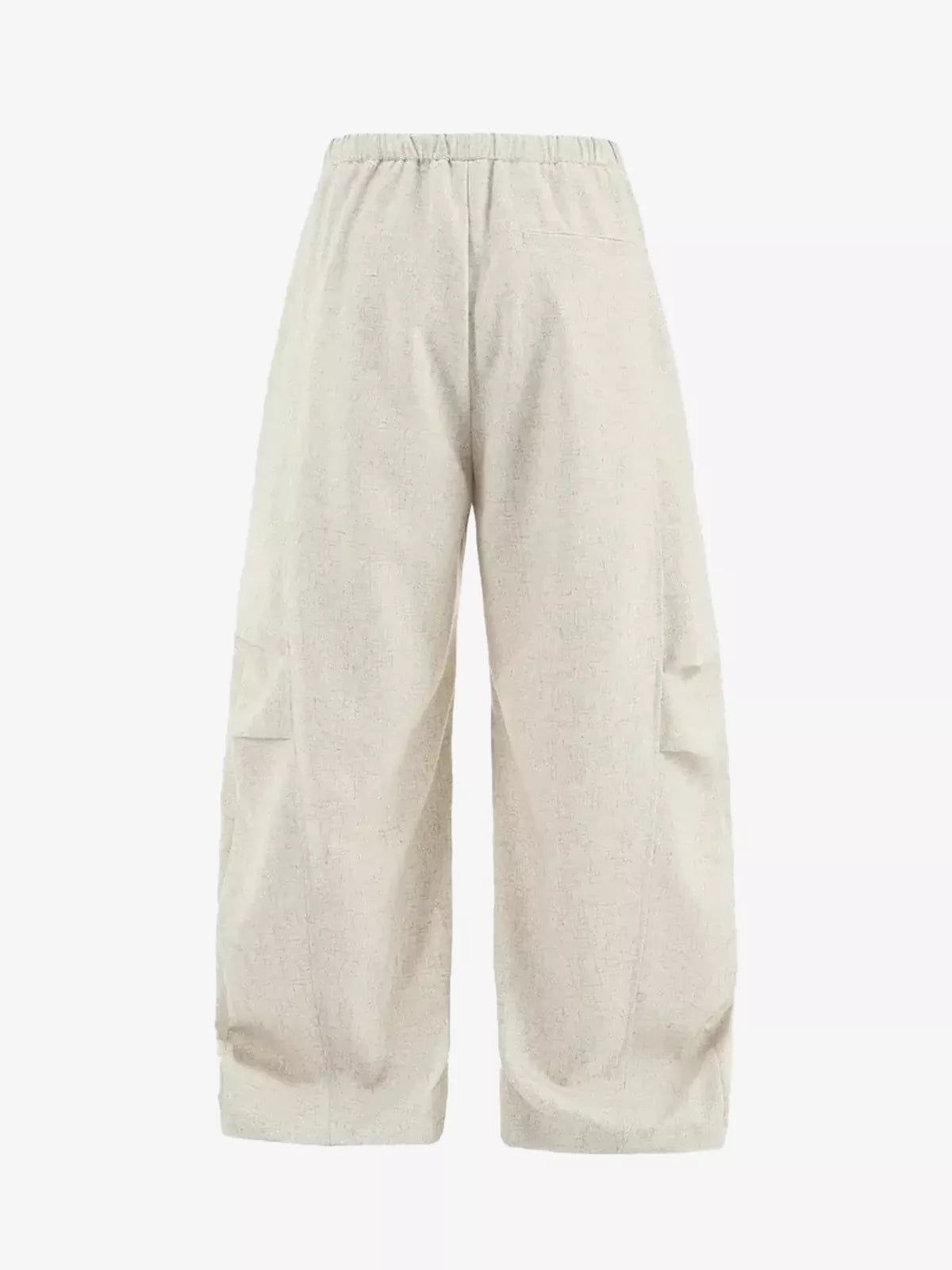 Cotton Linen Wide-leg Pants