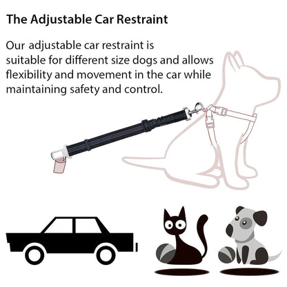 Adjustable Anti-Shock Pet Car Seat Belt