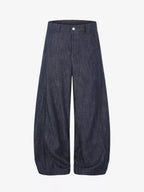 Lightweight Structured Barrel Jeans
