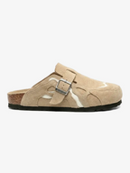 Niceprimes Suede Buckle Strap Streetwear Clogs