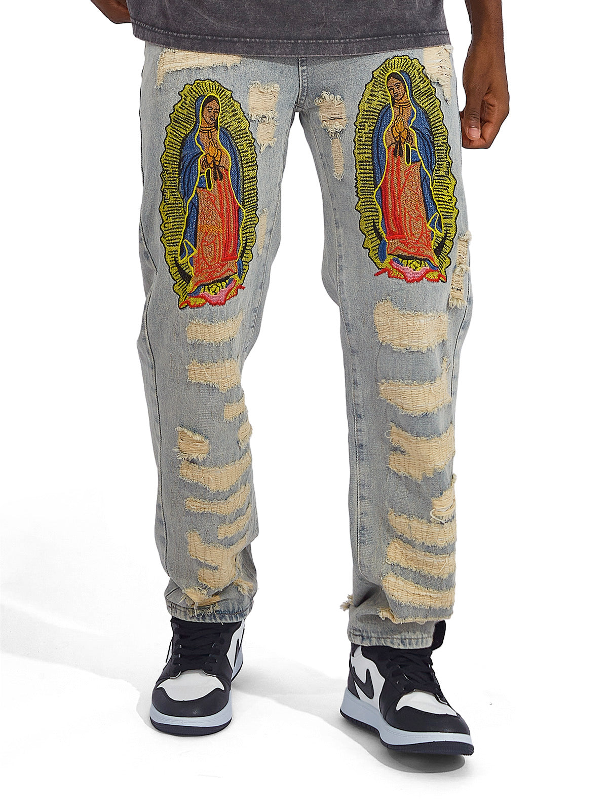 Niceprimes Embroidered Jeans